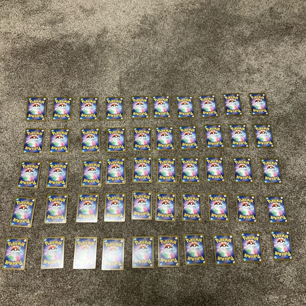 Pokemon 50 card lot Japanese common and uncommons randomly picked no holos.
